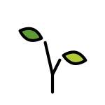 Seedling SVG Icon